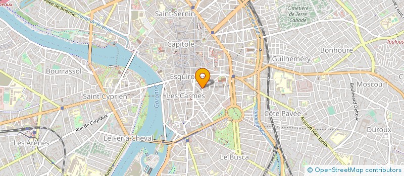 localisation de l'entreprise MADAME PAULINE CATALA  TOULOUSE