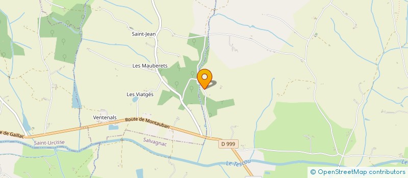 localisation de l'entreprise MADAME PAULINE CAUHEPE  SALVAGNAC