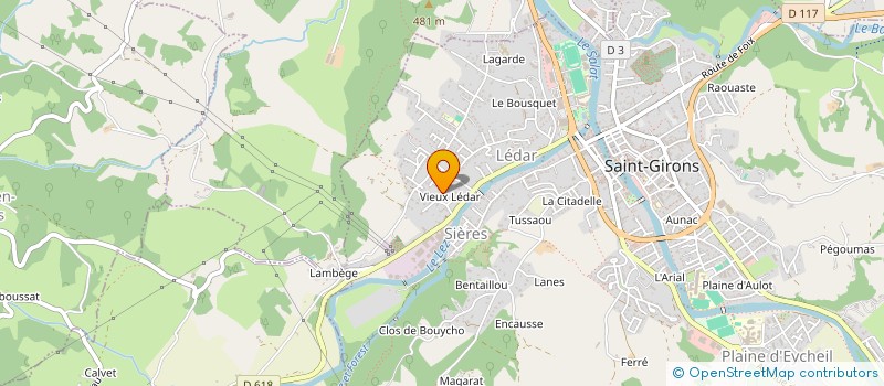 localisation de l'entreprise MADAME PAULINE CAUSSE à SAINT-GIRONS