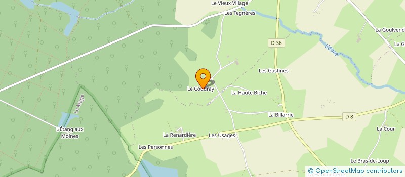 localisation de l'entreprise MADAME PAULINE CAVANIE à LONGNY LES VILLAGES