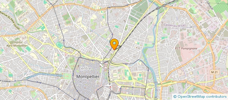 localisation de l'entreprise MADAME PAULINE CAYREL à MONTPELLIER