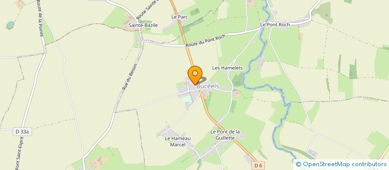 localisation de l'entreprise MADAME PAULINE CELLIER  BUCEELS