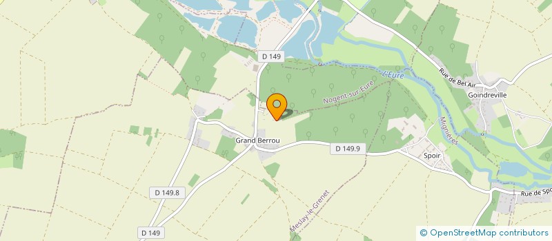 localisation de l'entreprise MADAME PAULINE CESTRE à MESLAY-LE-GRENET