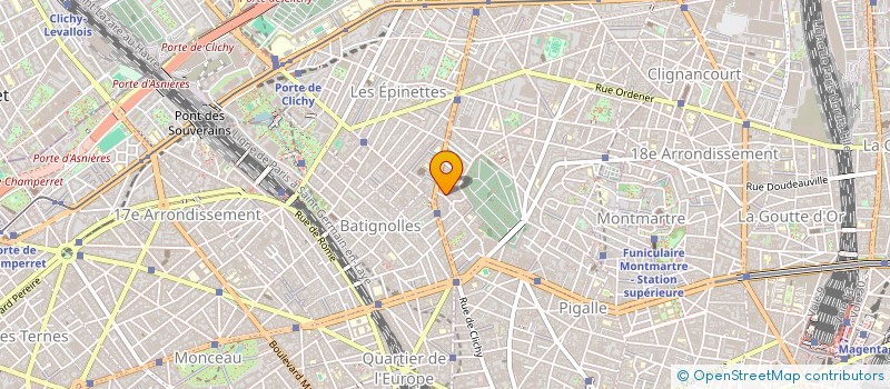 localisation de l'entreprise MADAME PAULINE CHABBERT  PARIS