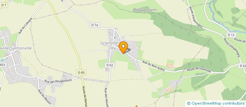 localisation de l'entreprise MADAME PAULINE CHALE  GRAINVILLE-SUR-RY