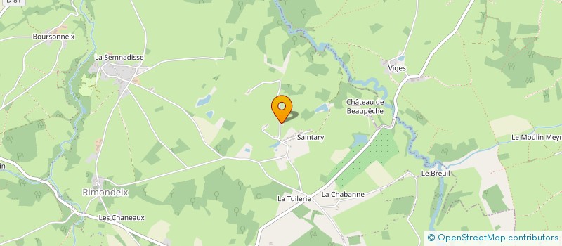 localisation de l'entreprise MADAME PAULINE CHALENCON  PARSAC