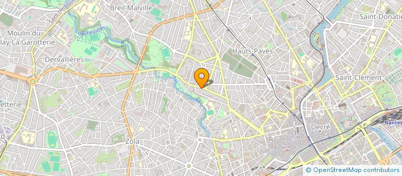 localisation de l'entreprise MADAME PAULINE CHAMBON  NANTES