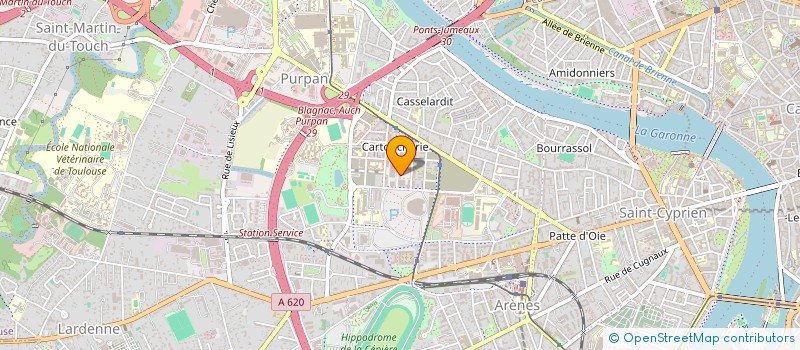 localisation de l'entreprise MADAME PAULINE CHANTREL à TOULOUSE