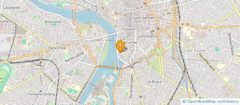 localisation de l'entreprise MADAME PAULINE CHAPUT  TOULOUSE