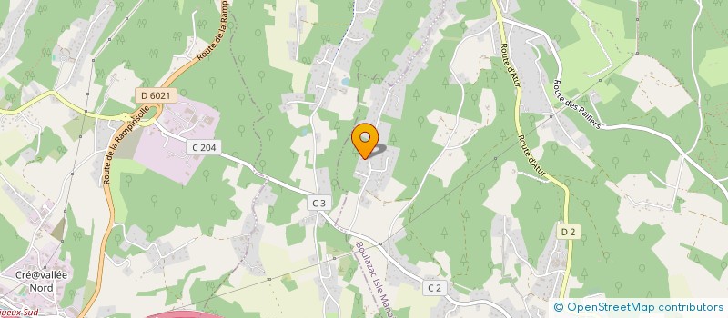 localisation de l'entreprise MADAME PAULINE CHARBONNET  BOULAZAC ISLE MANOIRE