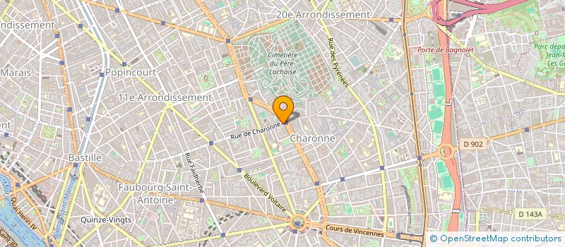 localisation de l'entreprise MADAME PAULINE CHARDIN  PARIS