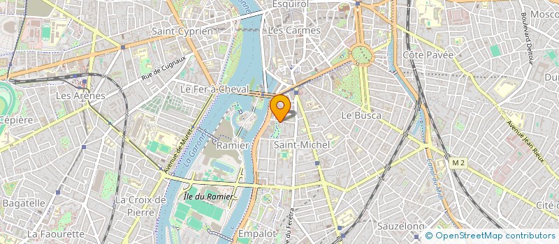 localisation de l'entreprise MADAME PAULINE CHAUBET à TOULOUSE