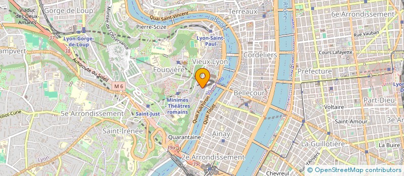 localisation de l'entreprise MADAME PAULINE CHAUMARD  LYON