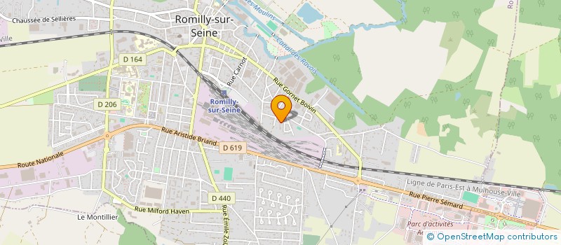 localisation de l'entreprise MADAME PAULINE CHAUME  ROMILLY-SUR-SEINE