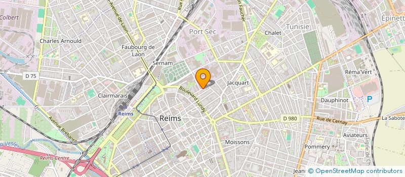 localisation de l'entreprise MADAME PAULINE CHAUMEIL  REIMS