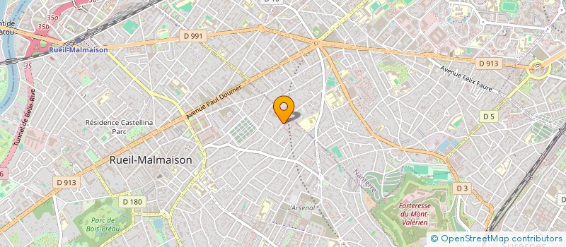 localisation de l'entreprise MADAME PAULINE CHAUVIN  POISSY