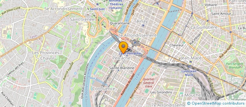 localisation de l'entreprise MADAME PAULINE CHAVANNE  LYON