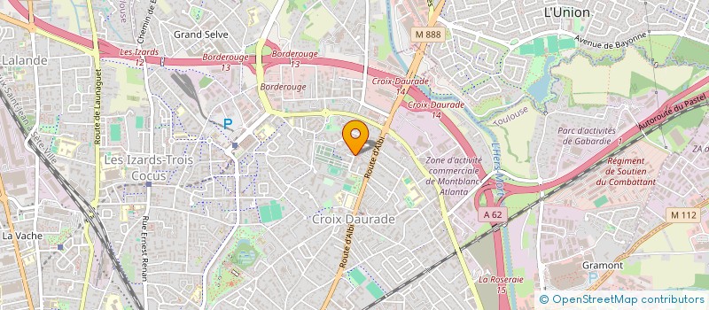 localisation de l'entreprise MADAME PAULINE CHEDRU à TOULOUSE