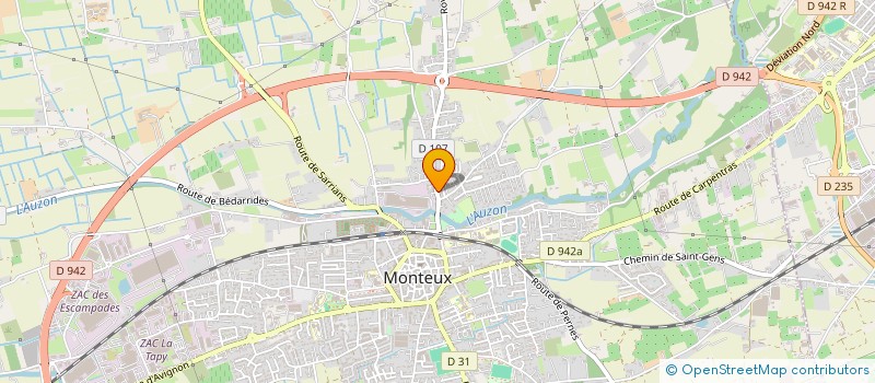 localisation de l'entreprise MADAME PAULINE CHEVILLARD  MONTEUX