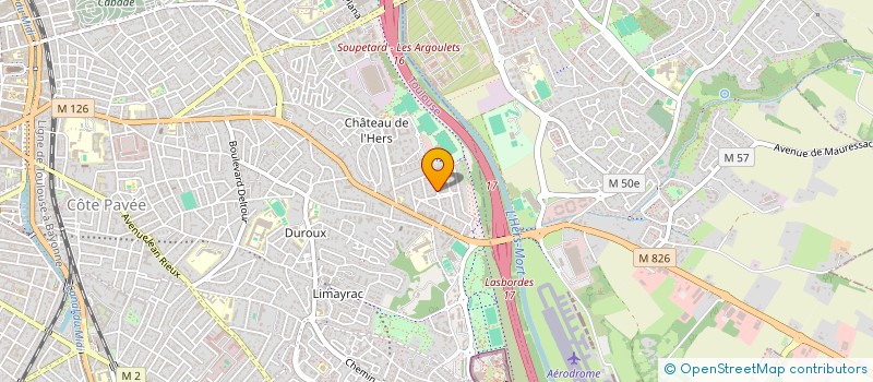 localisation de l'entreprise MADAME PAULINE CHMIELOWIEC  TOULOUSE