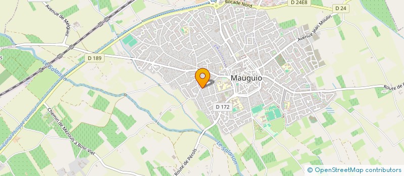 localisation de l'entreprise MADAME PAULINE CHOUVET à MAUGUIO
