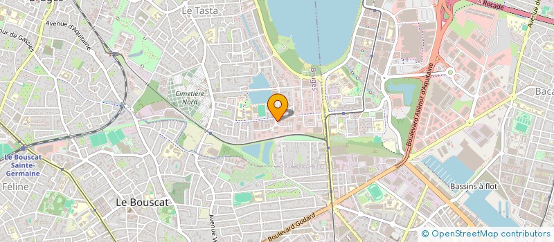 localisation de l'entreprise MADAME PAULINE CLAIR  BORDEAUX