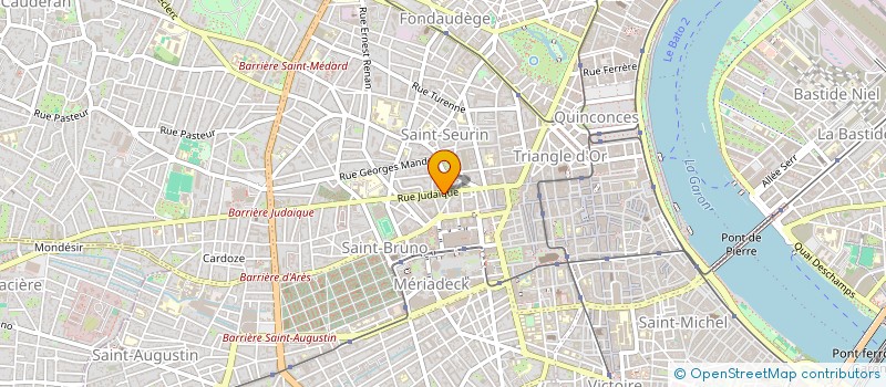 localisation de l'entreprise MADAME PAULINE CLAVEL  BORDEAUX