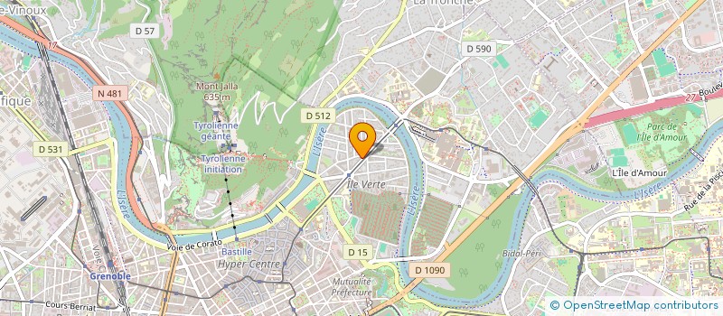 localisation de l'entreprise MADAME PAULINE COCHIN  GRENOBLE