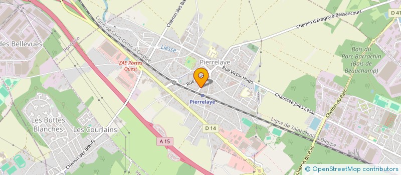 localisation de l'entreprise MADAME PAULINE COELHO  L'ETANG-SALE