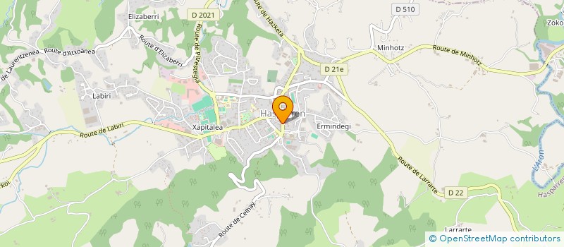 localisation de l'entreprise MADAME PAULINE COFFY  ANGLET