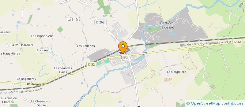 localisation de l'entreprise MADAME PAULINE COLIN  EVRON