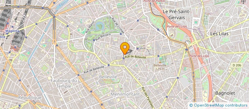 localisation de l'entreprise MADAME PAULINE COLLET  PARIS