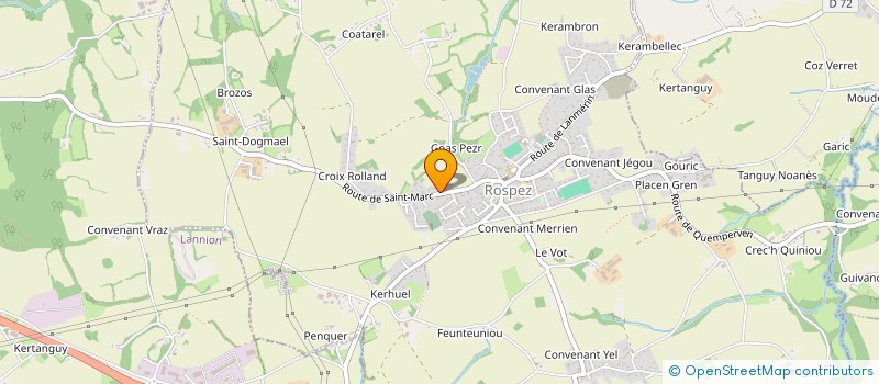 localisation de l'entreprise MADAME PAULINE CONAN  ROSPEZ