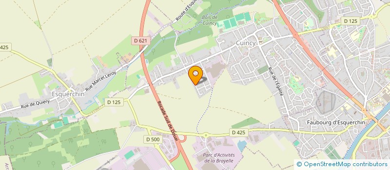 localisation de l'entreprise MADAME PAULINE CORDIEZ  DOUAI