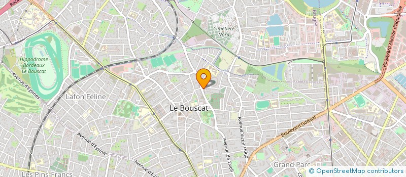 localisation de l'entreprise MADAME PAULINE CORNILY à LE BOUSCAT