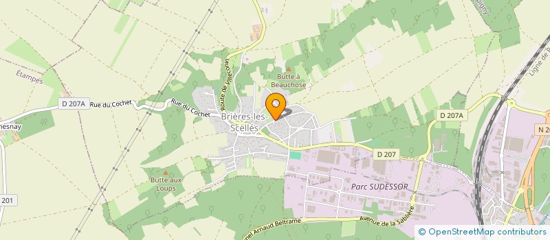 localisation de l'entreprise MADAME PAULINE CORREIA  SAINT-MAURICE-MONTCOURONNE