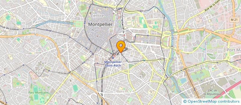 localisation de l'entreprise MADAME PAULINE COUDER à MONTPELLIER