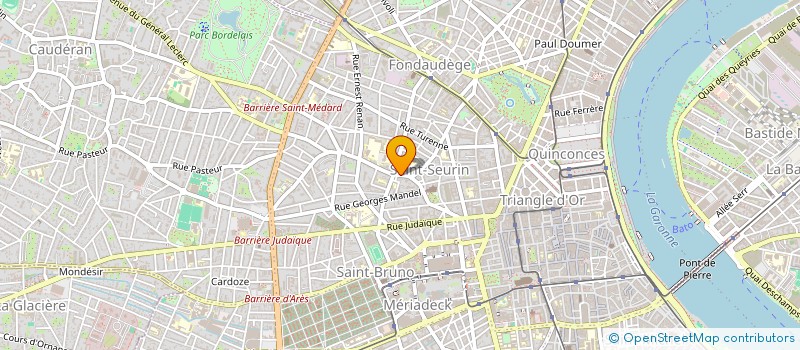 localisation de l'entreprise MADAME PAULINE COULON  BORDEAUX