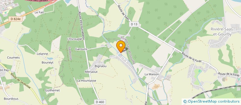 localisation de l'entreprise MADAME PAULINE COUNIL  SAUBUSSE