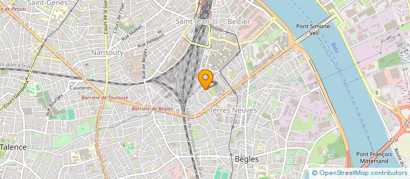 localisation de l'entreprise MADAME PAULINE COUSTY  BORDEAUX