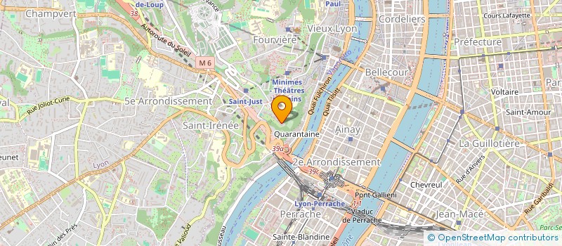 localisation de l'entreprise MADAME PAULINE CROC  LA TRONCHE