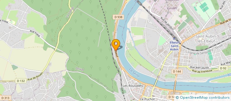 localisation de l'entreprise MADAME PAULINE CROIZE  LE THUIT DE L'OISON