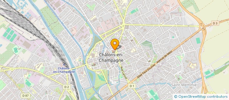 localisation de l'entreprise MADAME PAULINE CUITOT  CHALONS-EN-CHAMPAGNE