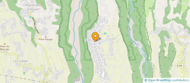 localisation de l'entreprise MADAME PAULINE CYRILLE  SAINT-PIERRE