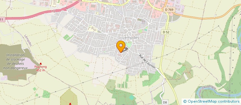 localisation de l'entreprise MADAME PAULINE DA COSTA  LEMPDES