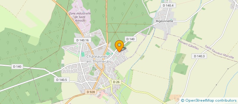 localisation de l'entreprise MADAME PAULINE DALLOYAU à CHATEAUNEUF-EN-THYMERAIS