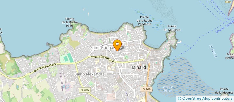 localisation de l'entreprise MADAME PAULINE DANIEL  DINARD