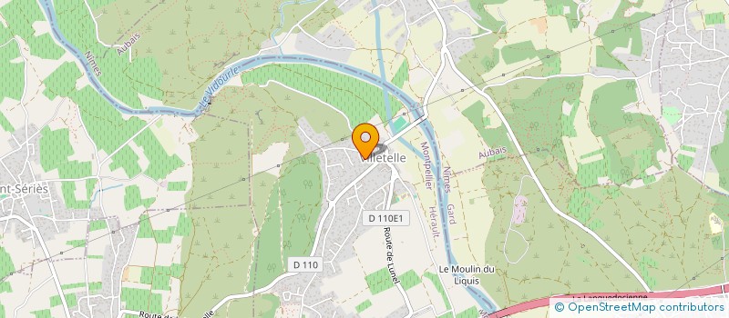 localisation de l'entreprise MADAME PAULINE DE FARIA  VILLETELLE