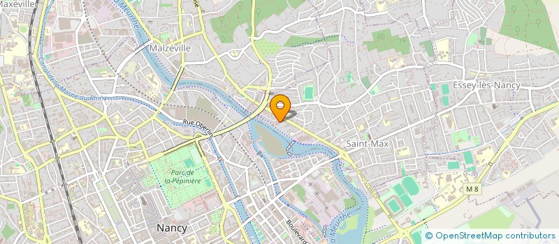 localisation de l'entreprise MADAME PAULINE DE SEVRAY  SAINT-MAX