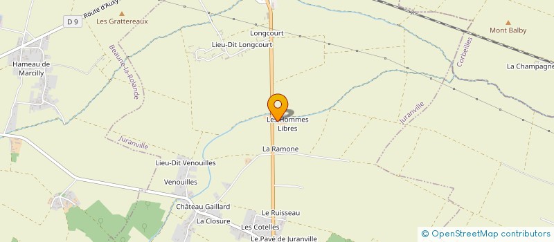 localisation de l'entreprise MADAME PAULINE DEBACKER à JURANVILLE
